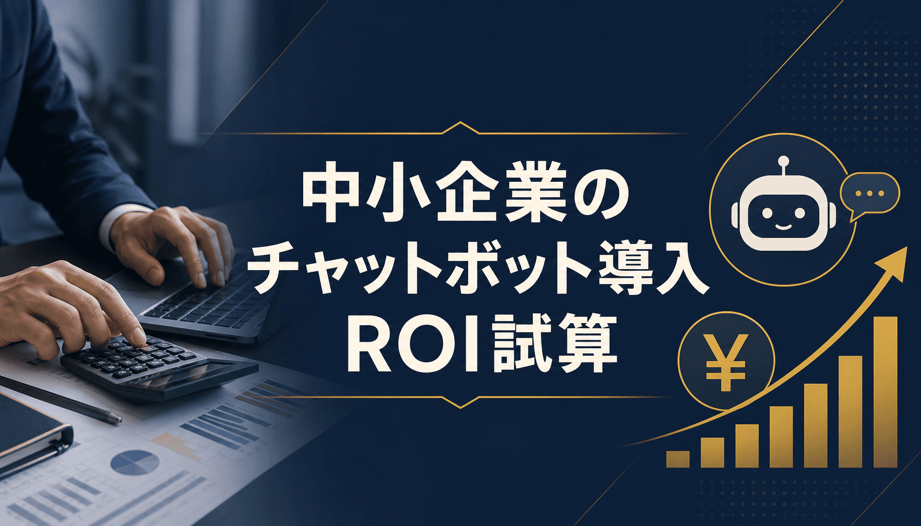 中小企業のチャットボット導入ROI試算と人件費から逆算する判断基準