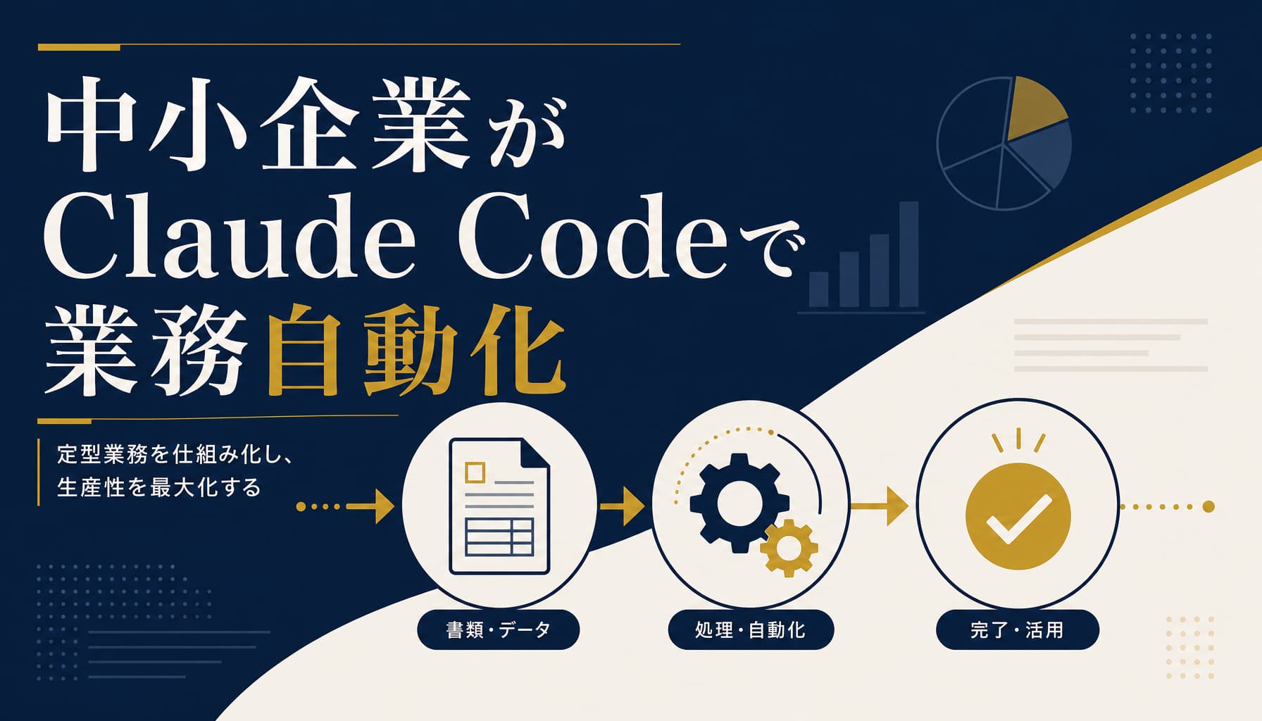 中小企業がClaude Codeで業務自動化する導入ステップとROI試算